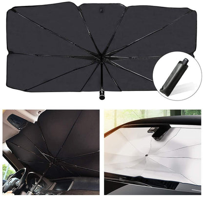 Parasol Plegable para Auto ¡Despídete del Calor Sofocante en tu Auto! ☀️