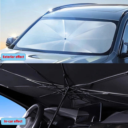 Parasol Plegable para Auto ¡Despídete del Calor Sofocante en tu Auto! ☀️