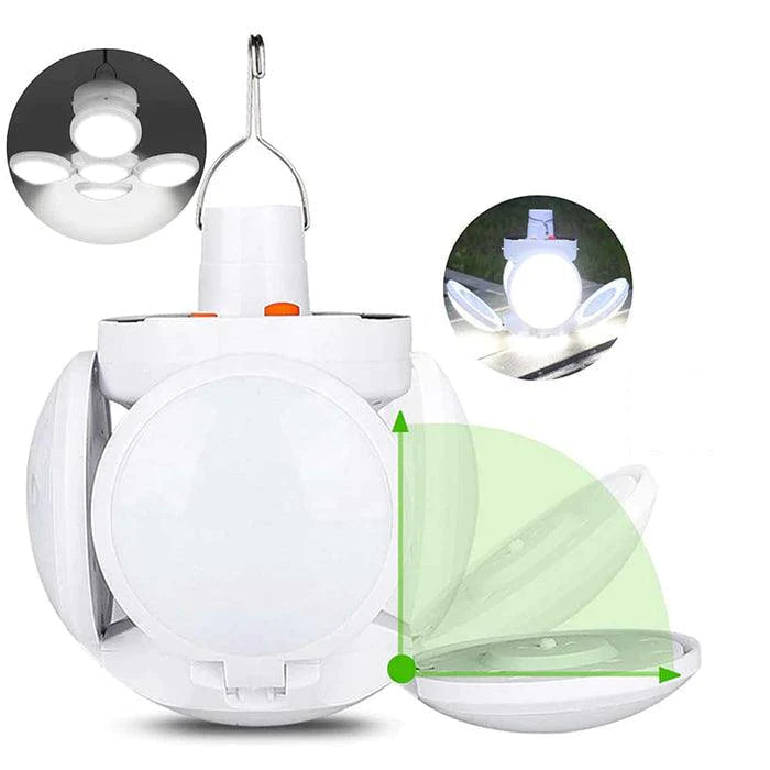 Lampara LED Solar Recargable Plegable - Ilumina tu Casa