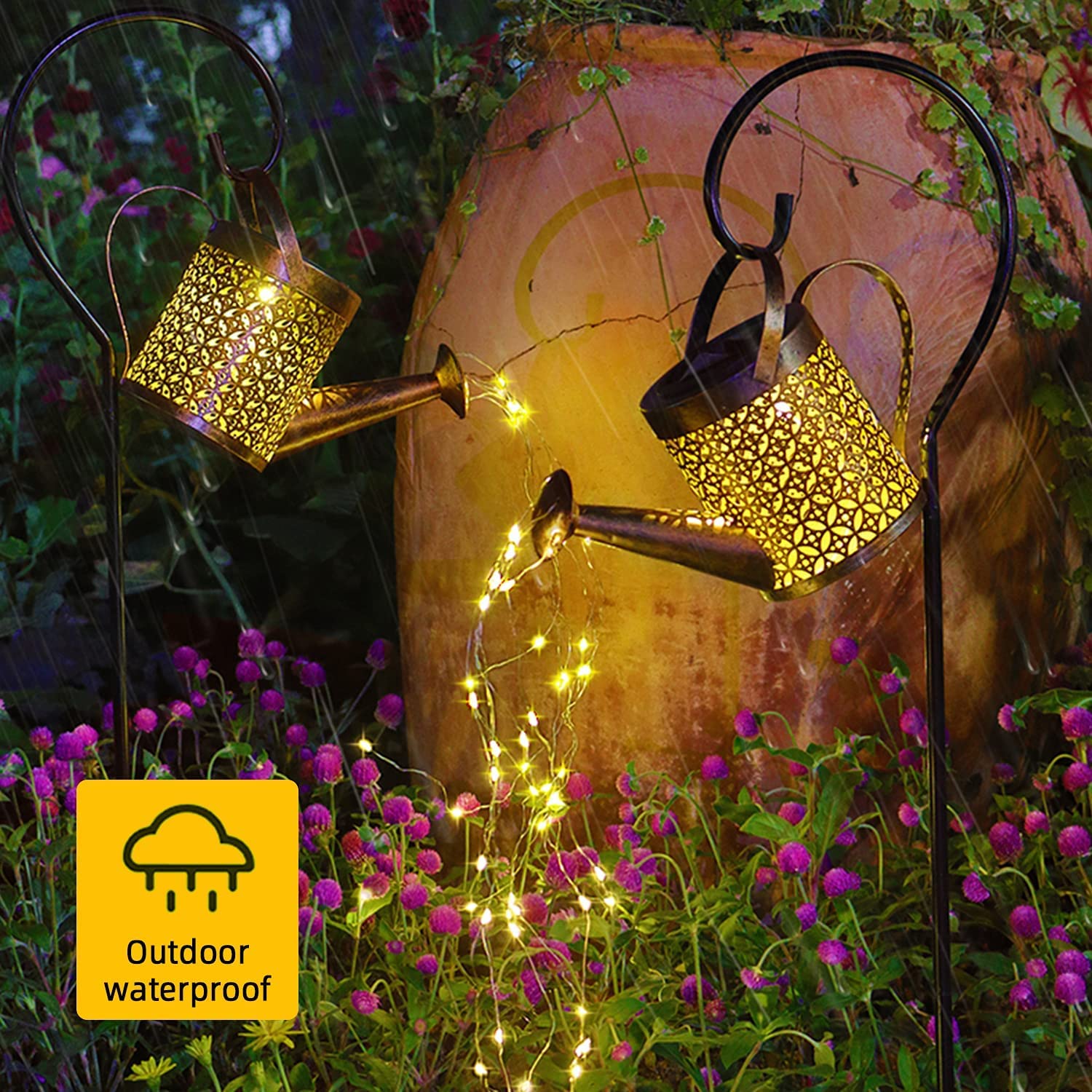 REGADERA DE LUZ SOLAR - Ilumina tu Casa