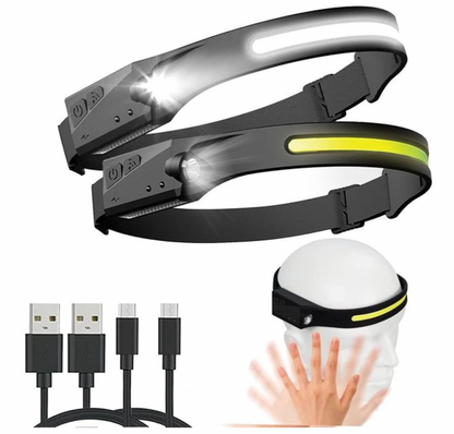 LINTERNA LED FRONTAL CON SENSOR - Ilumina tu Casa