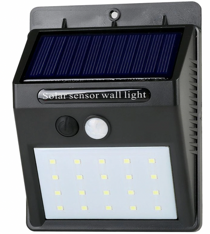 5 Focos Solares De 20 Led Con Sensor Movimiento Exterior Led