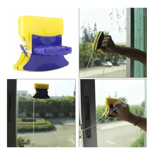 Limpia Vidrios Magnéticos Limpiador De Ventanas