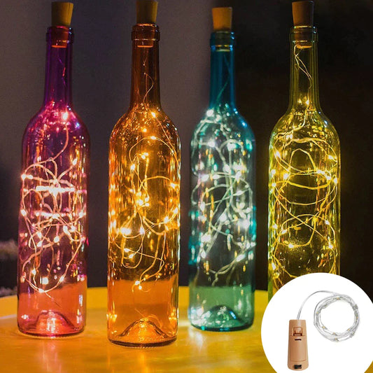 PACK DE CORCHOS LED TIPO HADA - Ilumina tu Casa