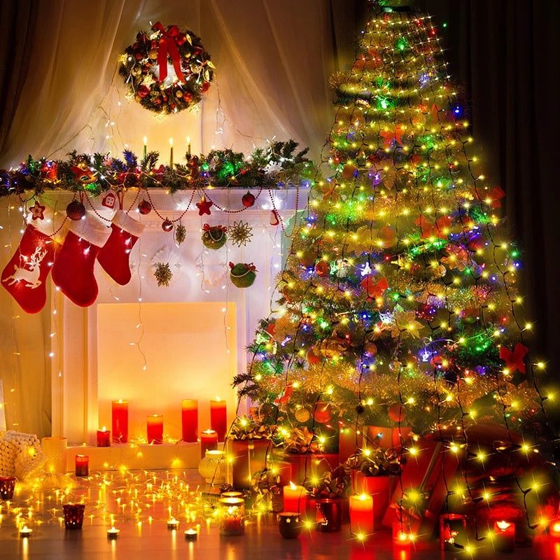 Estrella de Navidad Solar 3 Metros Cálida ⭐️ Envío Gratis a todo Chile 🎁