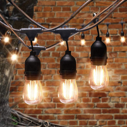 Guirnalda De Luz Para Exteriores 10 metros 10 soquetes eléctrica