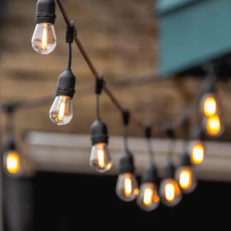 Guirnalda De Luz Para Exteriores 10 metros 10 soquetes eléctrica