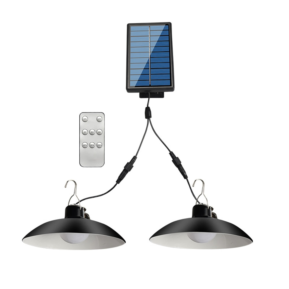 Lampara solar Colgante de 120 y 240 W - Ilumina tu Casa