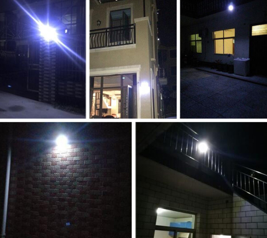 Luz led solar con sensor de movimiento (cámara de seguridad) - Ilumina tu Casa