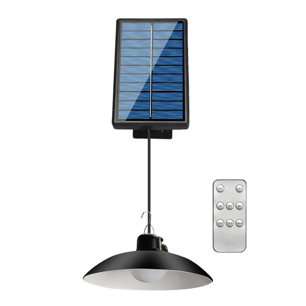 Lampara solar Colgante de 120 y 240 W - Ilumina tu Casa