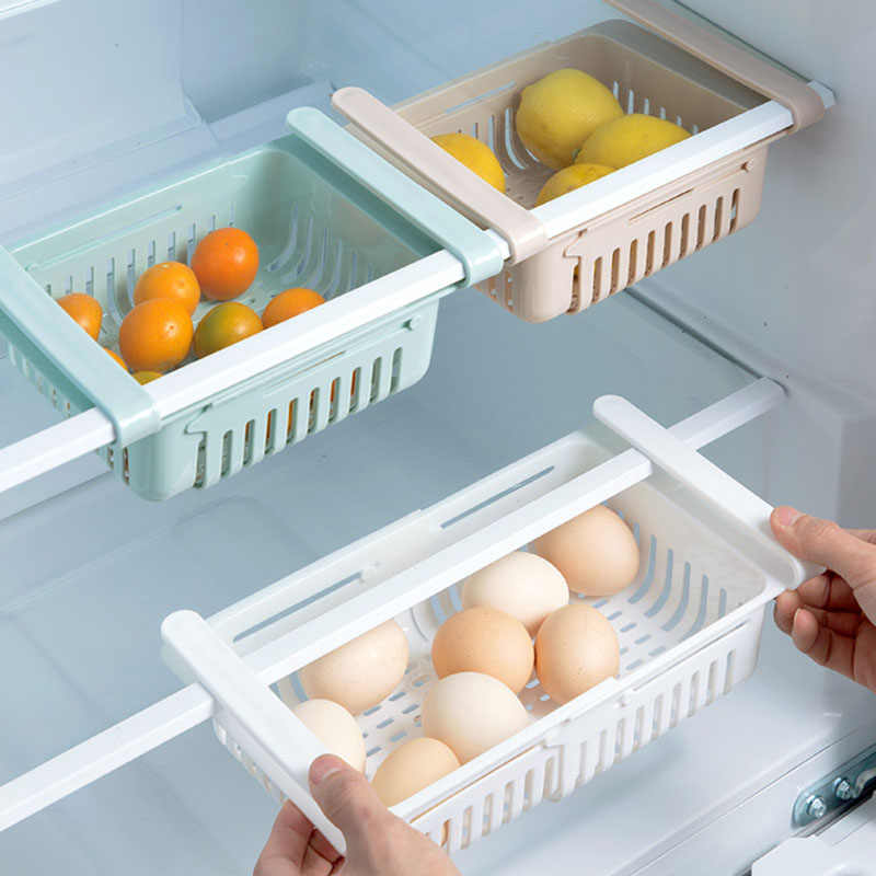 Pack de 4 Organizadores Extensible para Refrigerador - Ilumina tu Casa