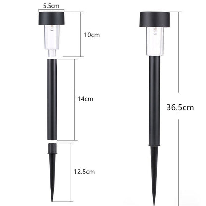 10 ESTACAS SOLARES TIPO LAMPARAS PARA JADIN - Ilumina tu Casa