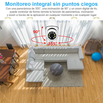 Camara Ampolleta de Seguridad - Ilumina tu Casa