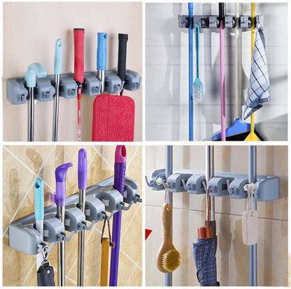Soporte de Escoba multifuncional